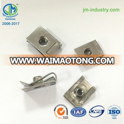 spring stainless steel u type clip nut