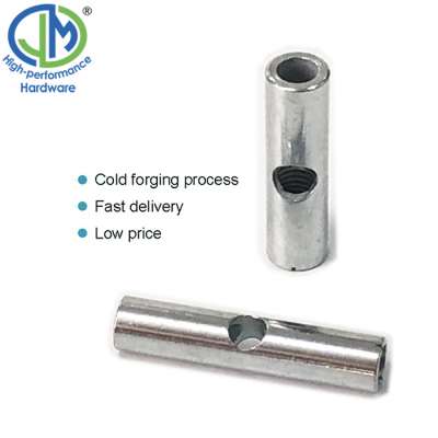 OEM Zinc Plated CNC Sleeve Turning Bush Metal Parts