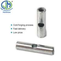 OEM Zinc Plated CNC Sleeve Turning Bush Metal Parts