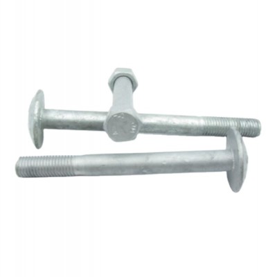 Type0/1 Head ASTM A394 Tower Bolt HDG Hot Dip Galvanized Hex Bolt