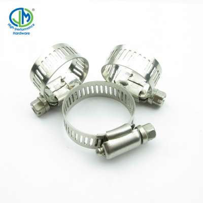 Stainless steel Germany type worm drive hose clip/hose clamp