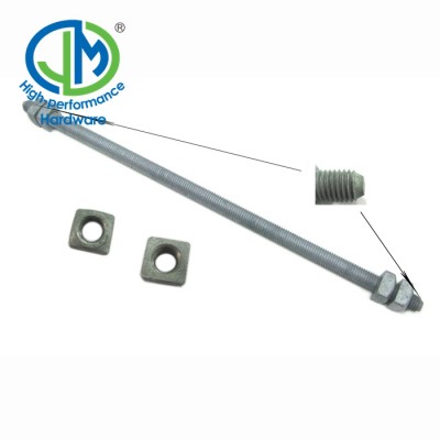 Double Arming M2 Ribbed Neck Bolt