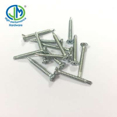 Carbon steel csk phillips torx flat head decking self-drilling screw