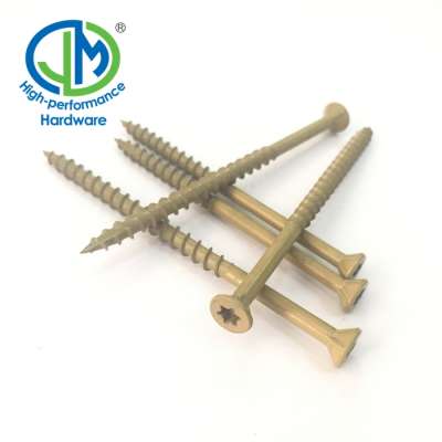 Special surface yellow magni chipboard screw