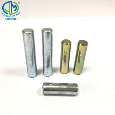 Furniture ASME B18.8.2/ DIN6325 grade 12.9 zinc alloy steel dowel pin