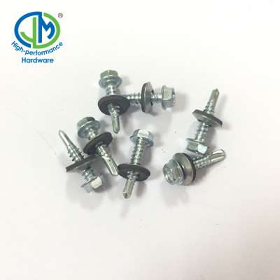 3/4 bsd thread washer head self drilling screw head cap