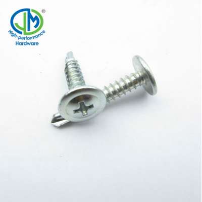 Carbon steel truss head round m4 drilling screw