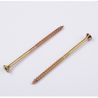 yellow chipboard screw